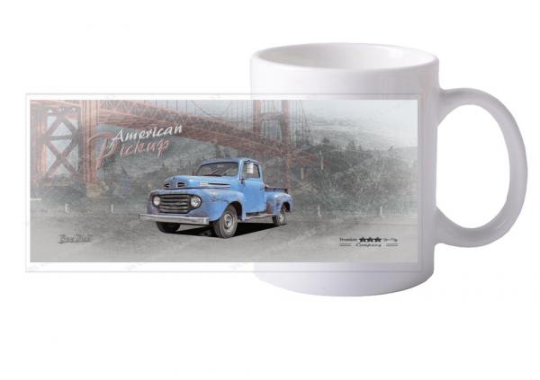 Keramiktasse mit Motiv von Pickup KTaPu2020-29